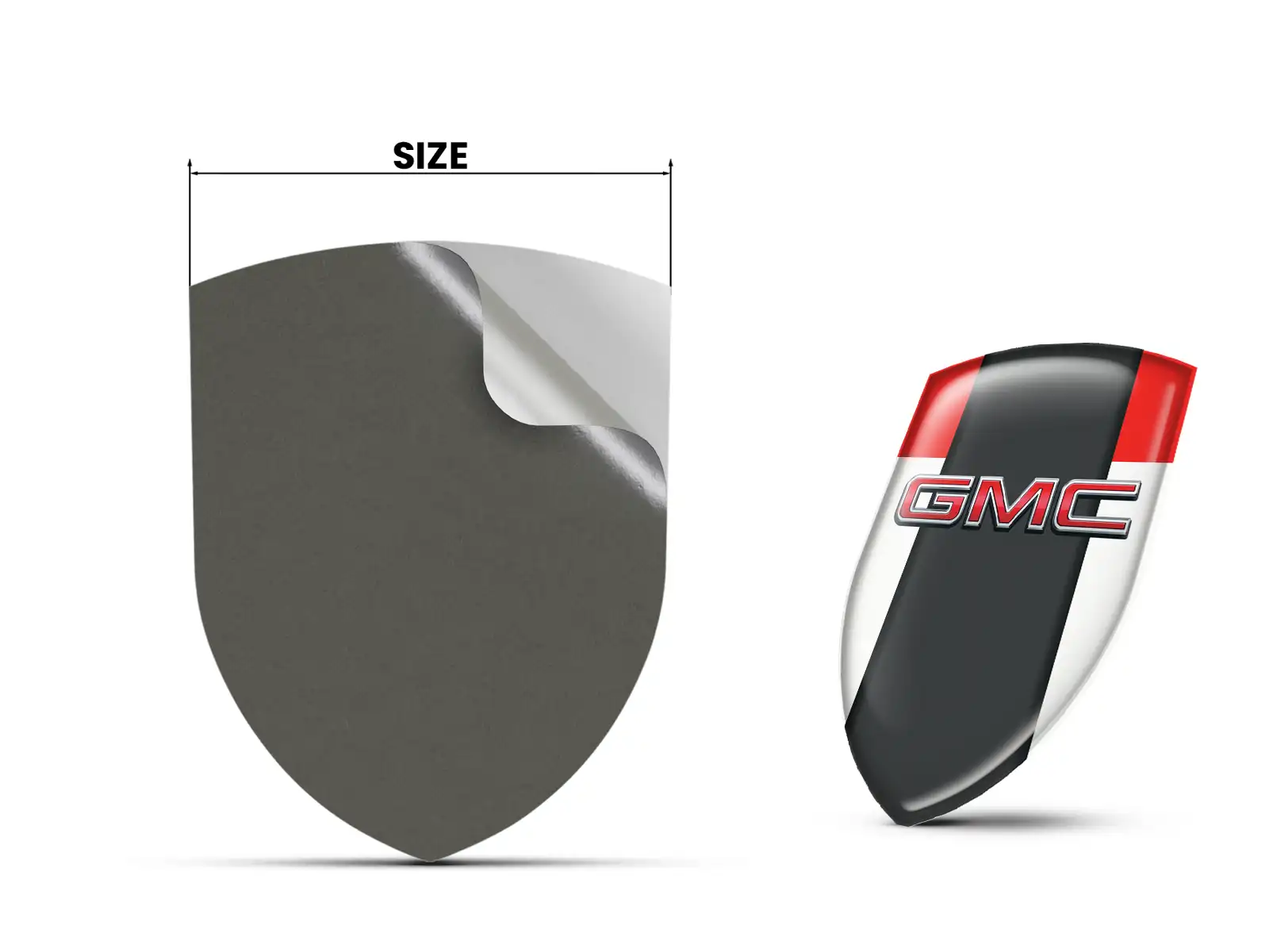 GMC Adesivi Vetri Auto Robusti Pro Max Chic Design